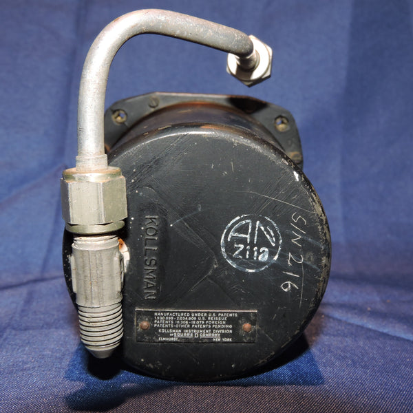 Altimeter with Stand, Type C-12, 50,000 ft, US Army Air Force WWII