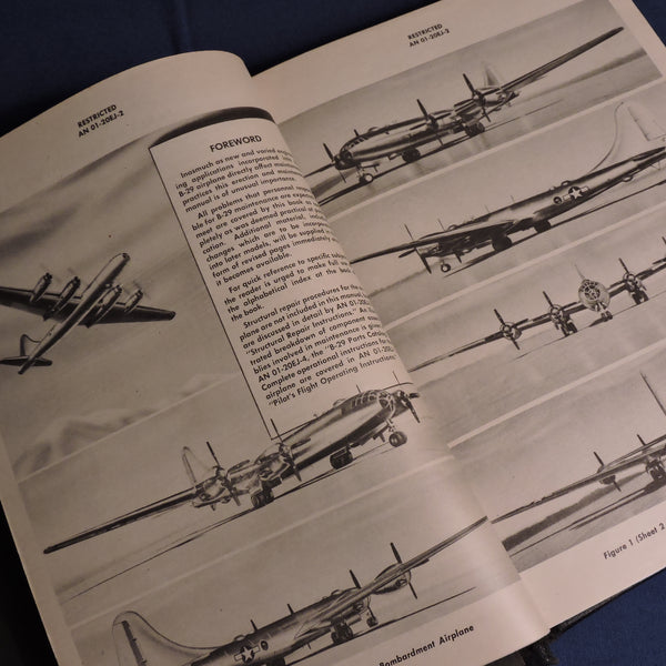 B-29 Superfortress Errichtungs- und Wartungshandbuch, USAAF 1945 (90 % vollständig)