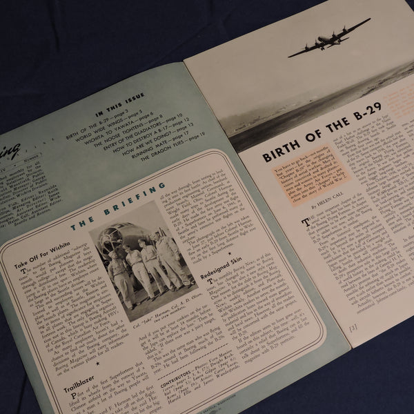 Boeing Company Magazine, Juli 1944, B-29 Focus