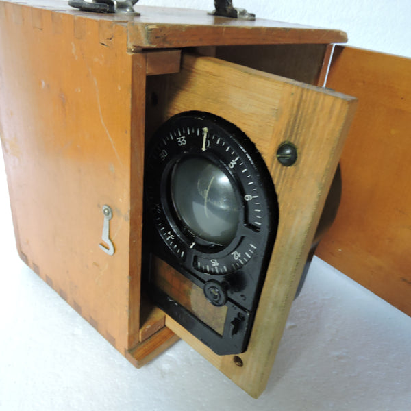 Compass, Type 92 Model 2, in Wooden Case, Japanese Navy Aircraft