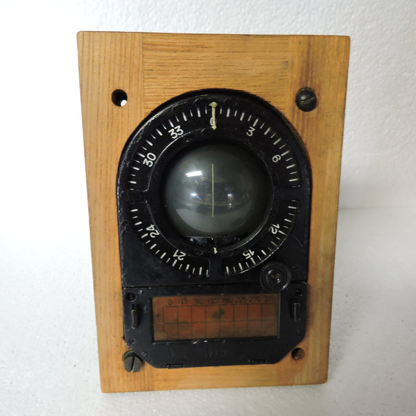 Compass, Type 92 Model 2, in Wooden Case, Japanese Navy Aircraft
