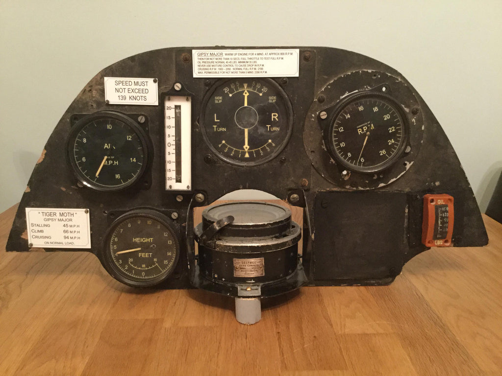Tiger Moth Instrumententafel