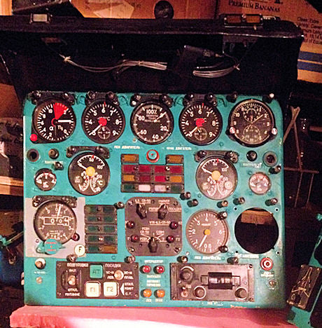 Tu.134A-3 Instrumententafeln RA-65977