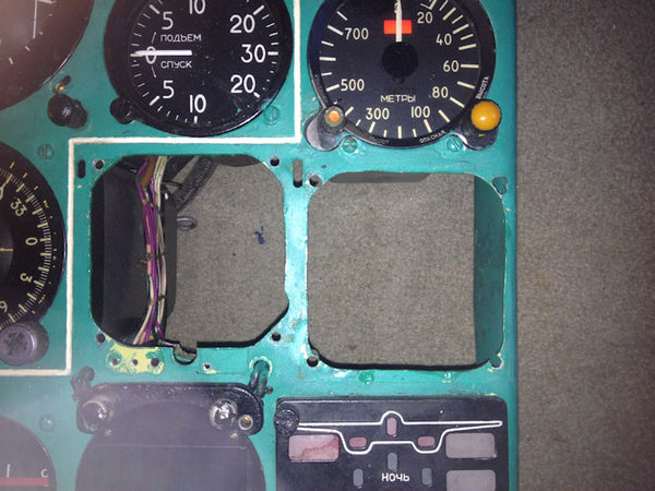 Tu.134A-3 Instrumententafeln RA-65977