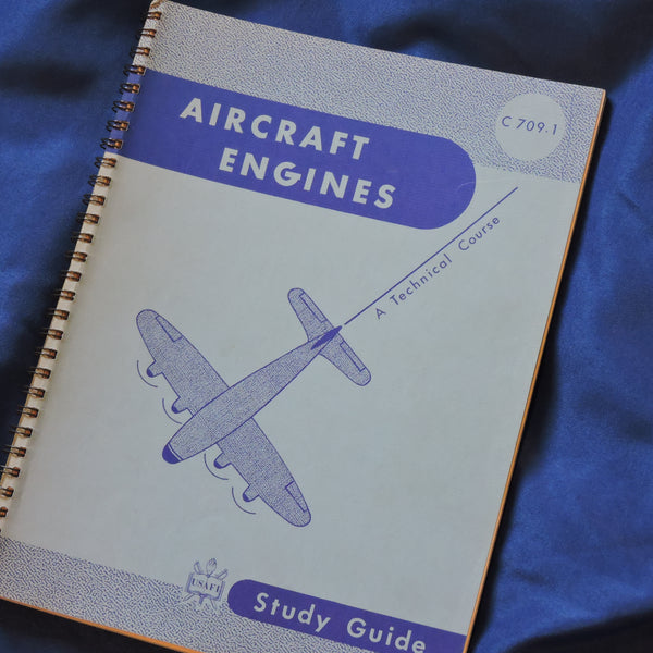 Aircraft Engines, US Armed Forces Institute 1959, Study Guide C709.1 ...
