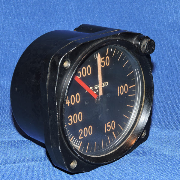 Airspeed Indicator, 500 MPH Type D-6 PN 586S-025