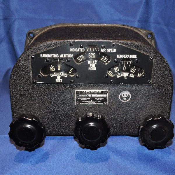 Altitude and Airspeed Handset, Gunnery System B-29 Superfortress