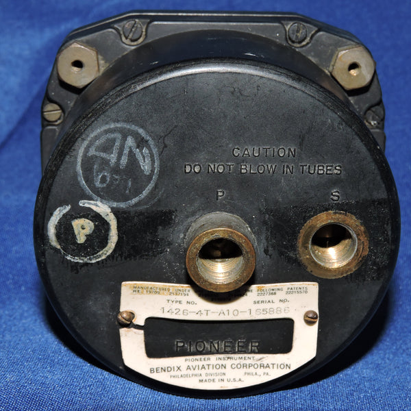 Airspeed Indicator, 500 MPH Type D-7