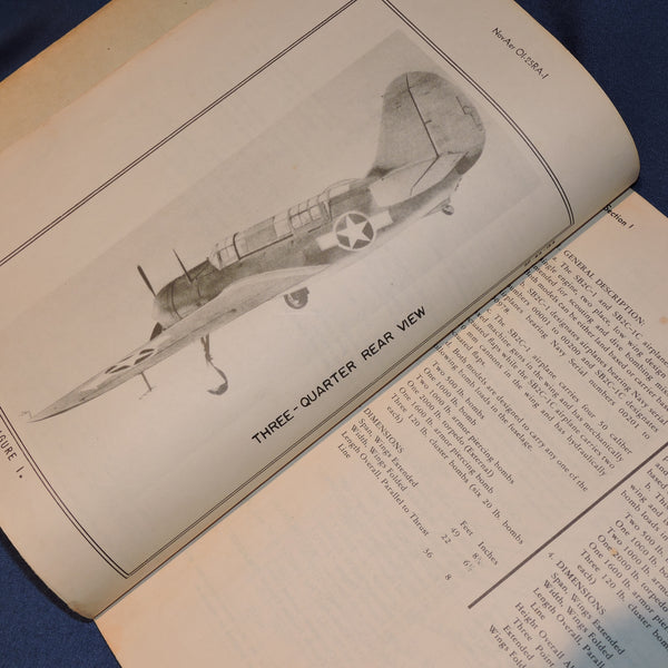 SB2C Helldiver Dive Bomber Flight Manual May 1944