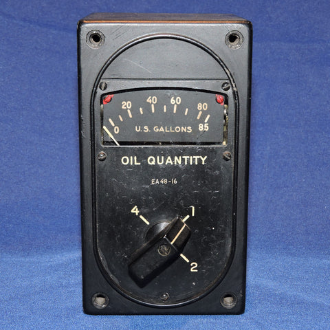 Oil Quantity Indicator, 4 Tank, EA-48-16, B-29 Superfortress