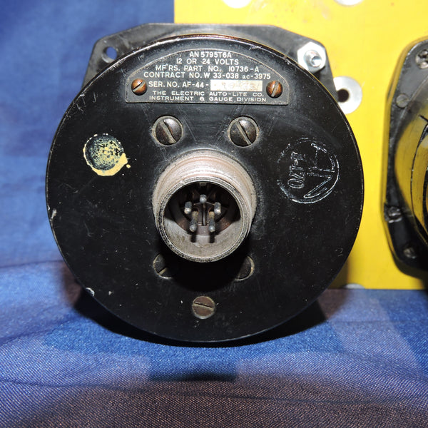 Four Engine Tachometer Panel Segment