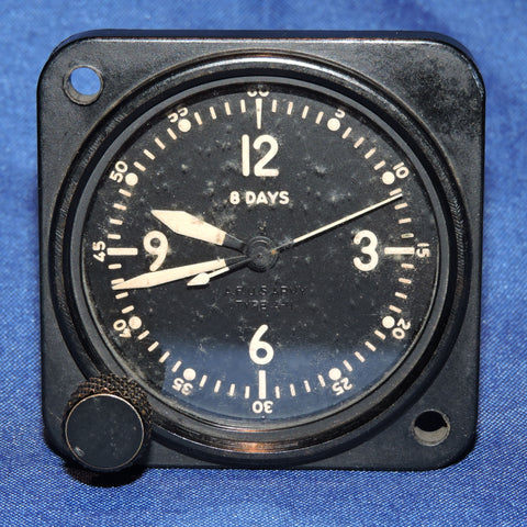 Aircraft Clock, 8-day, Type A-11 PN 21AE