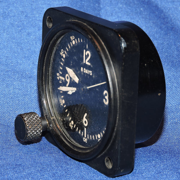 Aircraft Clock, 8-day, Type A-11 PN 21AE