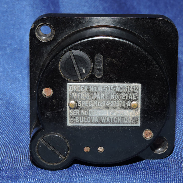 Aircraft Clock, 8-day, Type A-11 PN 21AE