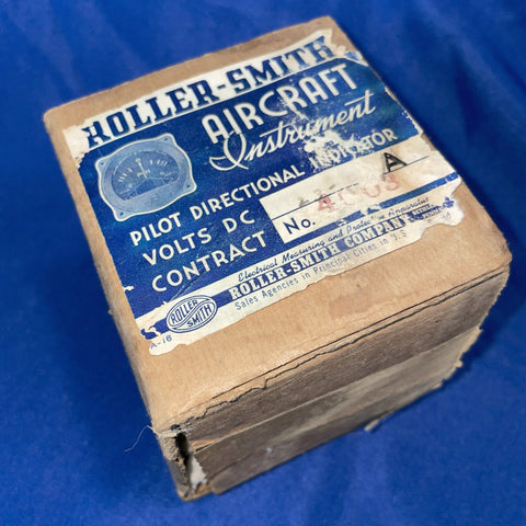 Pilot Directional Indicator for C-1 Autopilot, New Old Stock, WWII B-29, B-24, B-17