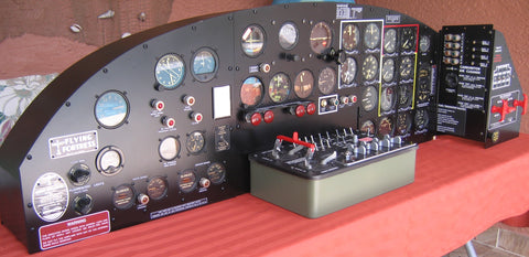 B-17 Flying Fortress Instrumententafeln