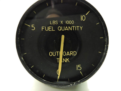 Fuel Quantity Indicator, Outboard Wing Tank, B-36H Peacemaker Bomber