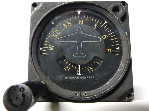 Gyrosyn Compass C-2A Sperry Master Indicator 653894-6B C-119 Boxcar USAF