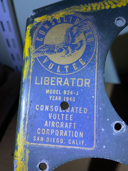 B-24J Liberator Instrumententafel