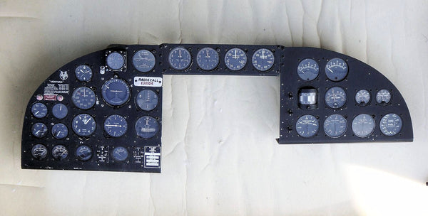 RB-34A Lockheed Ventura Instrumententafel