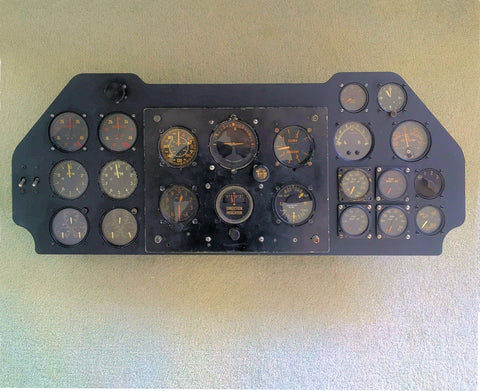 CAC CA-11 Woomera Instrument Panel