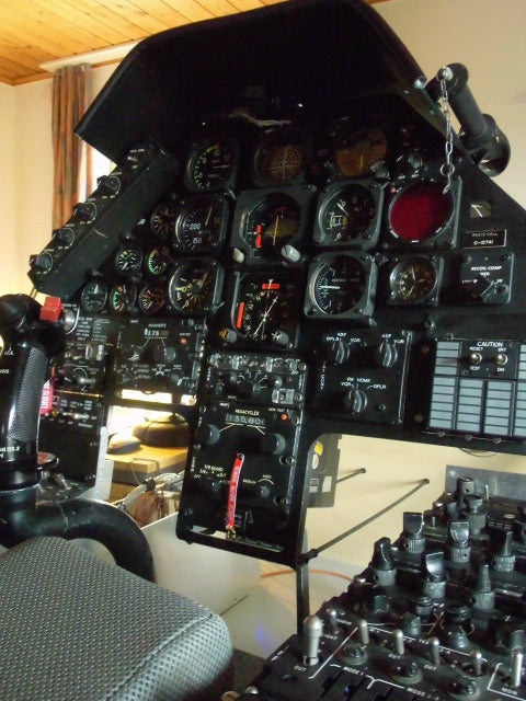 Ah 1 F Cobra Cockpit Simulator Bell 209 Attack Helicopter – Aeroantique