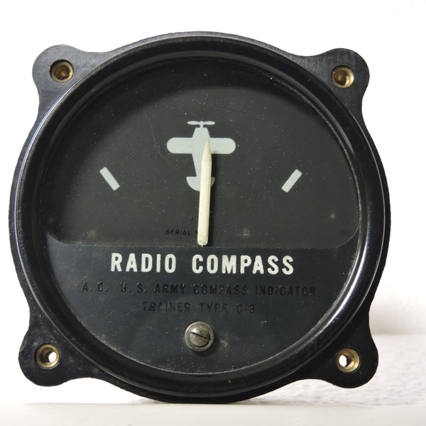 Radio Compass Indicator, for Link Trainer Type C-3, Air Corps US Army
