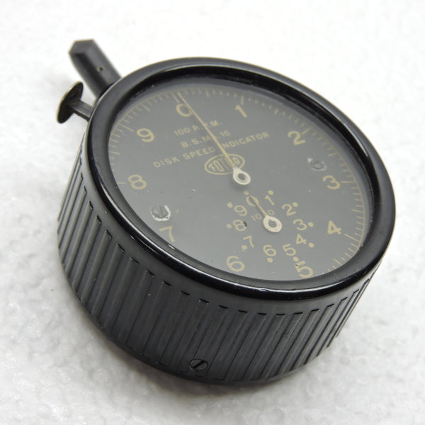 Chronometric Tachometer / Disk Speed Indicator BS Mk15 for Testing Norden Sight