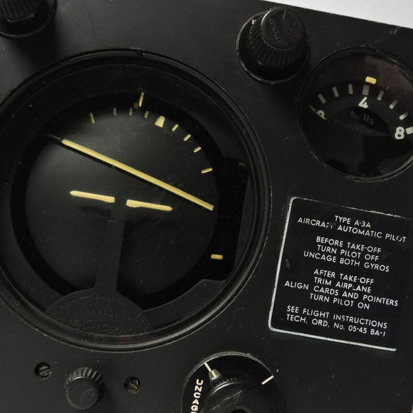 Autopilot, Vertical Gyro, Type A-3A, Jack & Heintz