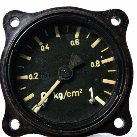 Exhaust Pressure Differential Gauge, Fl20515, Luftwaffe