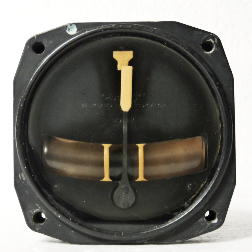Turn and Bank Indicator Type A-11, AN5820-1 Air Force US Army, WWII, B-17, P-51, P-38