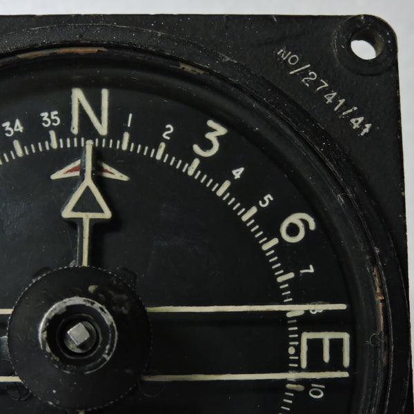 Kompass, Piloten-Repeater-Anzeige Mk I RAF Ref 6A/1584, Kompass für Fernablesung