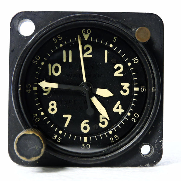 Aircraft Clock, 8 Day, Type A-13A-1, USAF 1965