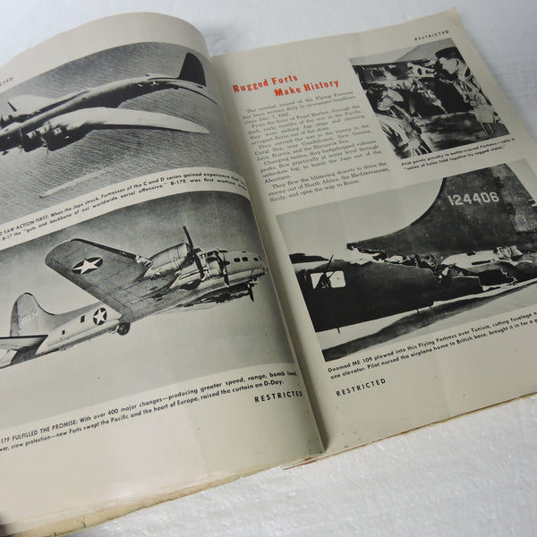 B-17 Flying Fortress Bomber Pilots Training Manual October 1944