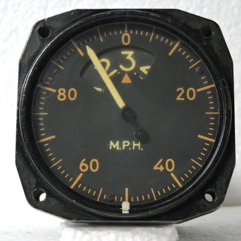 Airspeed Indicator, Sensitive, 700MPH, Army Type F-1, US Army Air Force, WWII