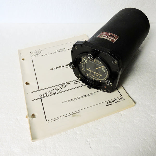 Air Position Indicator System Computer 12580-3-B & Manual T.O. 5N-3-1-31