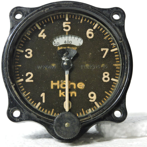 Höhenmesser, Luftwaffe, Fl.22316-10, R.Füss Hohenmesser 1939