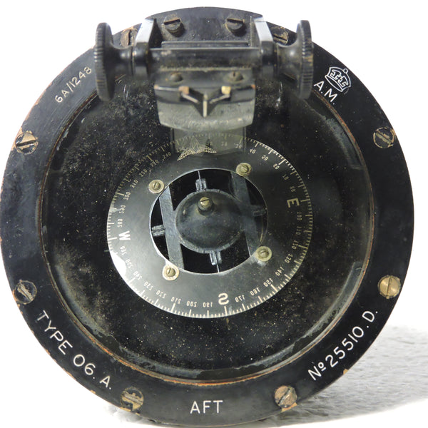 Kompass, Handpeilung, Typ O.6.A., Ref 6A/1248, mit Originaletui