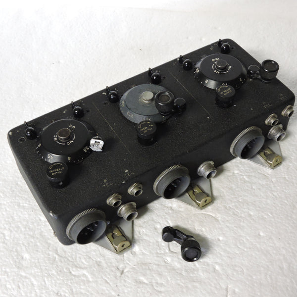 Radio Control Box BC-450A für SCR-274 Radio Set (mit Ersatzkurbel)