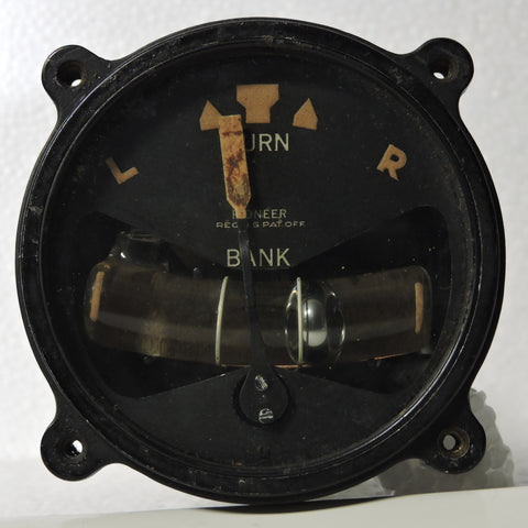 Turn and Bank Indicator Pioneer Type C635C-84