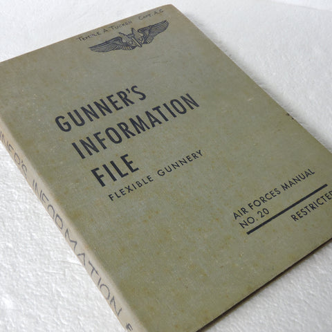Gunners Information File USAF Manual No 20, for B-29 Superfortress