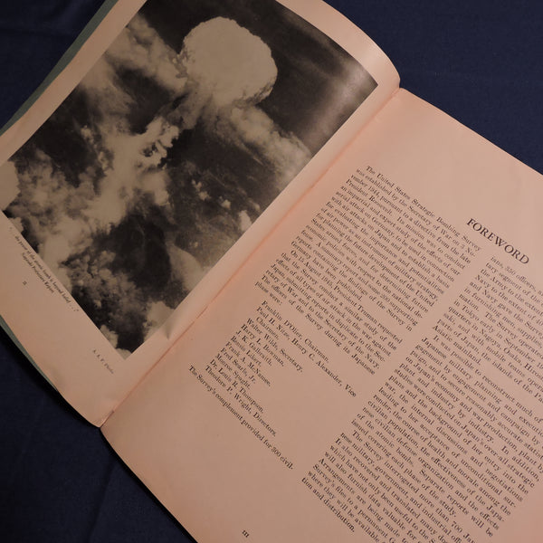 US Strategic Bombing Survey: Effects of Atomic Bombs on Hiroshima and Nagasaki