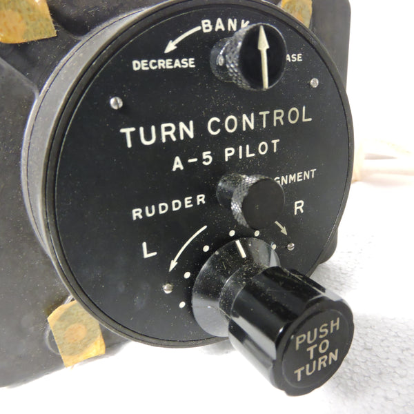 Autopilot Turn Controller for A-5 Auto Pilot System, Sperry