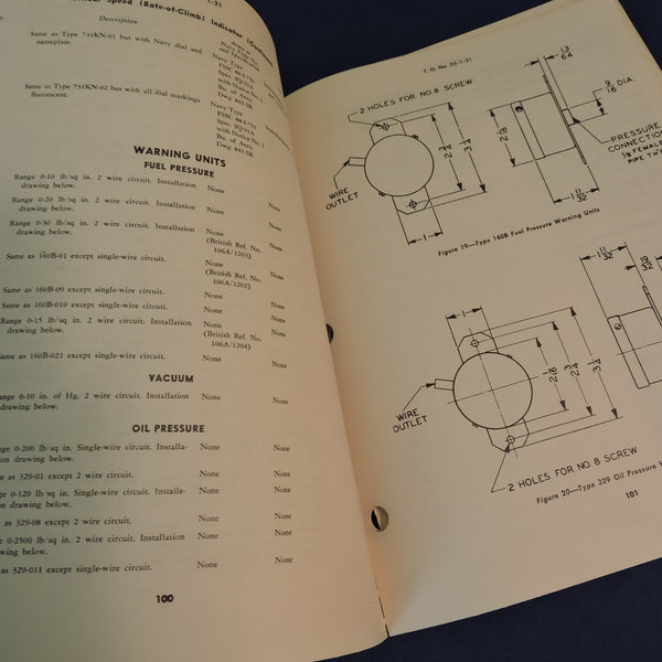 General Interchangeability of Aircraft Instruments TO 5-1-3 Sept 1947