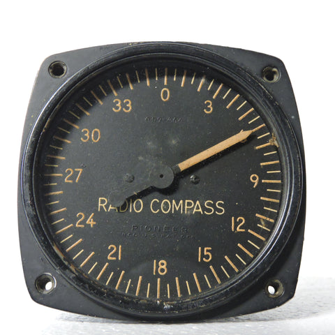 Radio Compass Indicator I-81-A, Bendix, of SCR-269-G and AN/ARN-7