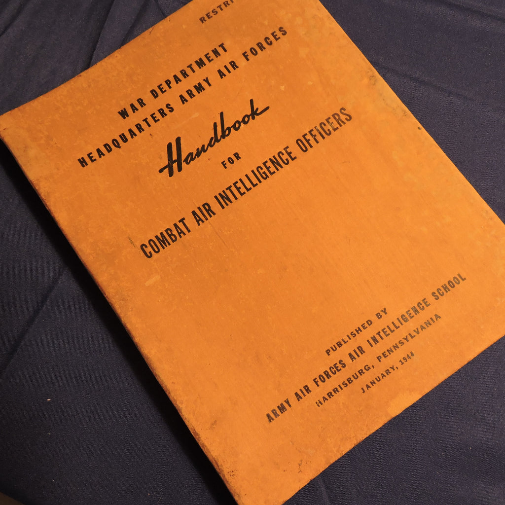 Handbook for Combat Air Intelligence Officers, 1944