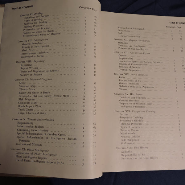 Handbook for Combat Air Intelligence Officers, 1944