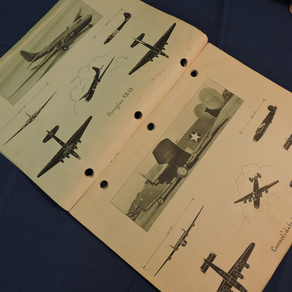 Silhouette-Handbuch der Flugzeuge der US Army Air Forces TO 00-40-1 1942
