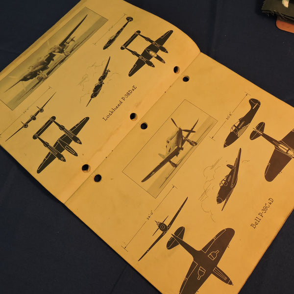 Silhouette Handbook of US Army Air Forces Airplanes TO 00-40-1 1942
