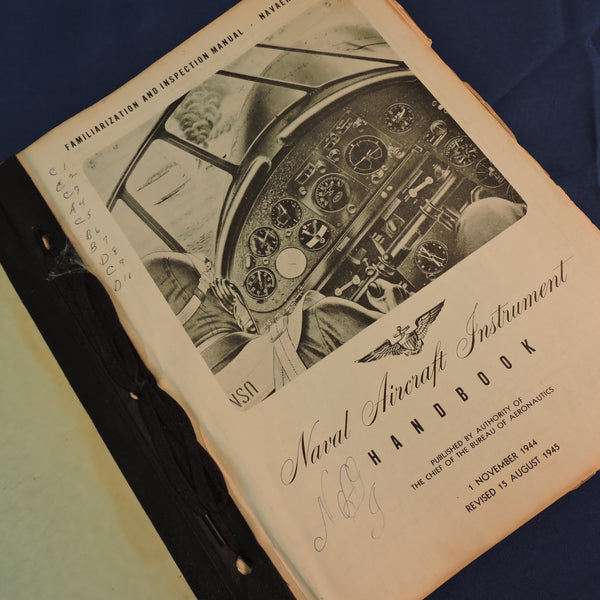 Naval Aircraft Instrument Handbook, NAVAER 05-1-568, 1944